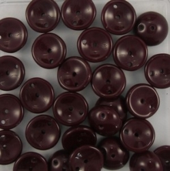 #86 - 25 Stck. Piggy-Beads 4x8mm - opak oxblood