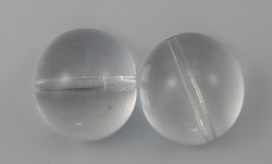 #02 - 1 Dome Bead 14x8mm - crystal