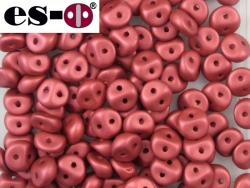 #28 50 Stck. Es-o Beads Ø 5mm - Metallic Red