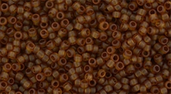 5g TOHO SeedBeads 15/0 TR-15-0941 F - Tr. Frosted Lt Smoke Topaz