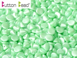 #21.25 50 Stck. Button Beads 4mm Pastel Lt. Green