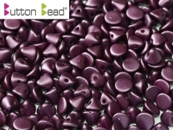 #21.32 50 Stck. Button Beads 4mm Pastel Bordeaux