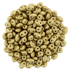 #08.00 - 10g MiniDuo-Beads  Matte Metallic Flax