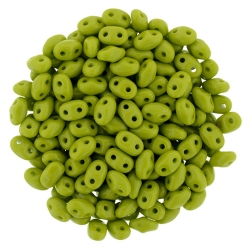 #11.00 - 10g MiniDuo-Beads  Opaque Olive