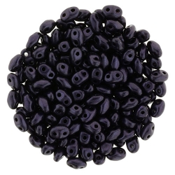 #13.01 - 10g MiniDuo-Beads  Metallic Suede - Dk Purple