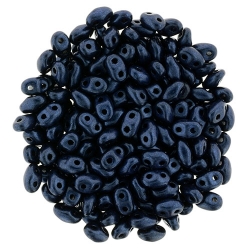 #13.03 - 10g MiniDuo-Beads  Metallic Suede - Dk Blue