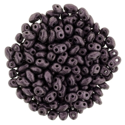 #13.09 - 10g MiniDuo-Beads  Metallic Suede - Pink