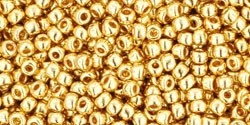 10 g TOHO Seed Beads 11/0 TR-11-0712 - Metallic Gold 24k (A,G,C)