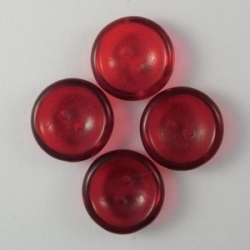 #12 - 1 Cup Button Bead Ø14mm - Red