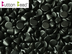 #51.00 50 Stck. Button Beads 4mm Metallic Black