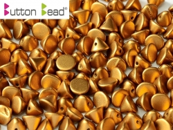 #51.05 50 Stck. Button Beads 4mm Metallic Brass