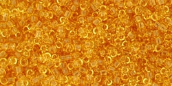 5g TOHO SeedBeads 15/0 TR-15-0002 - Tr. Lt Topaz