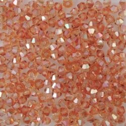 #22.0 25 Stück - 3,0 mm Crystal Bicone Crystal Orange