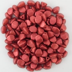 #55 - 50 Stck. Pinch-Bead 5x3mm - lava red