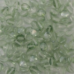 #00.02 - 50 Stck. Pinch-Bead 4x3mm - crystal green