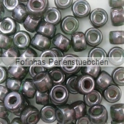 #04.03 - 25 Stück Roller Beads 6x4 mm - sapphire lazure blue