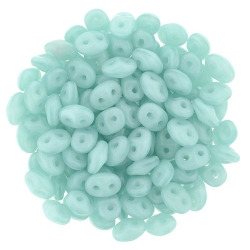 #094 10g SuperDuo-Beads Milky Seafoam