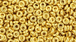 5 g TOHO Demi Round 8/0 TN-08-0712 - metallic gold 24k