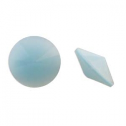 1 Glas-Rivoli Ø 14 mm - Aquamarine Satin