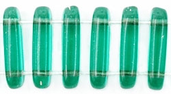 1 Strang 2-Hole Bar 15x5mm - Cool Mint Green SL