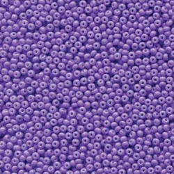 #02.01 - 10 g PRECIOSA Solgel Rocailles 12/0 2,0 mm - Opaque Amethyst (Purple)