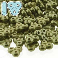 #22 5g TRINITY BeadS  3x6X6 mm - Alabaster Pastel Lime