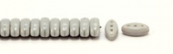 #07.00 - 25 Stück CALI Beads 3x8 mm - Opaque Gray