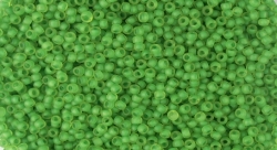 5g TOHO SeedBeads 15/0 TR-15-0306 F Matte Jonquil/Lime-Lined