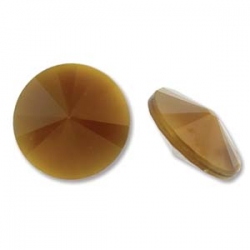 1 Glas-Rivoli Ø 18 mm - Brown Pearl