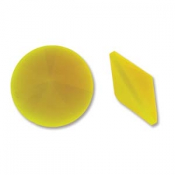 1 Glas-Rivoli Ø 20 mm - Opaque Yellow