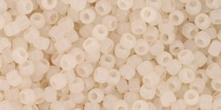 10 g TOHO Seed Beads 11/0 TR-11-0147 F (C) - Ceylon-Frosted Lt Ivory (C)