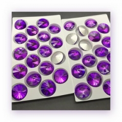 1 Glas-Rivoli 10 mm - Lt Purple Velvet