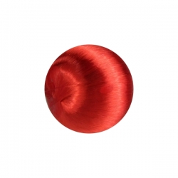 1 Seidenball Ø ca. 28 mm - rot