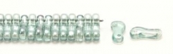 #00.00 - 50 Stück Link Beads 3x10 mm - Crystal Seafoam Luster