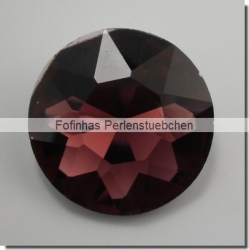 1 Glas-Dentelle Ø 27 mm - wine red