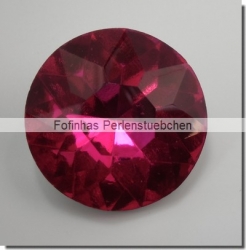 1 Glas-Dentelle Ø 27 mm - fuchsia