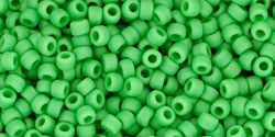 10 g TOHO Seed Beads 11/0 TR-11-0047 F - Opaque-Frosted Mint Green