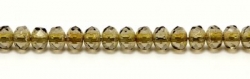 #27.00 - 20 Stück - 3*5mm Donut - black diamond goldluster