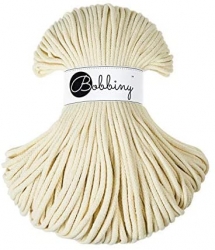 1 m Bobbiny Premium Baumwollkordel in Blonde - Ø 5 mm