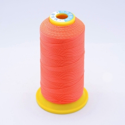 Nylon Nähgarn, neonorange, 0.4 mm; ca. 400 m / Rolle