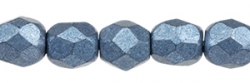 #37.02 50 Stück - 2,0 mm Glasschliffperlen - ColorTrends: Saturated Metallic Bluestone