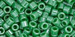 10 g TOHO Seed Beads 11/0 TR-11-0130D - Opaque-Lustered Shamrock