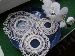 Stickdatei Lace - Deckchen-Set Nr. 06