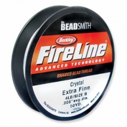 Fireline von Berkley - 0,10 mm  - smoke - ca. 110 m