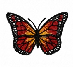 Stickdatei FSL - Schmetterling_Monarch - 79x56 mm