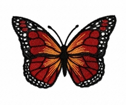 Stickdatei FSL - Schmetterling_Monarch - 98x69 mm