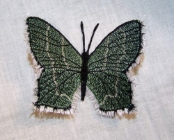 Stickdatei FSL - Schmetterling-grüner Zipfelfalter - 99x66 mm