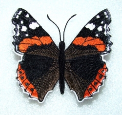 Stickdatei FSL - Schmetterling-Admiral - 147x120 mm