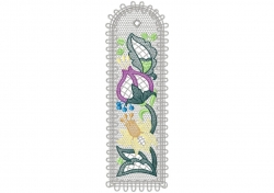 Stickdatei FSL Jacobean Summer Dreams - Lesezeichen N° 9