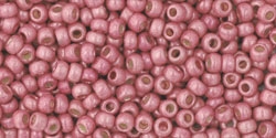 10 g TOHO Seed Beads 11/0 TR-11-PF553 F - Permanent Finish - Matte Galvanized Pink Lilac (A,C,D)